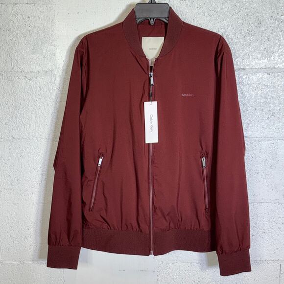 Calvin Klein Other - Calvin Klein Men's Matte Bomber Jacket - Rusted Rut - Small $129